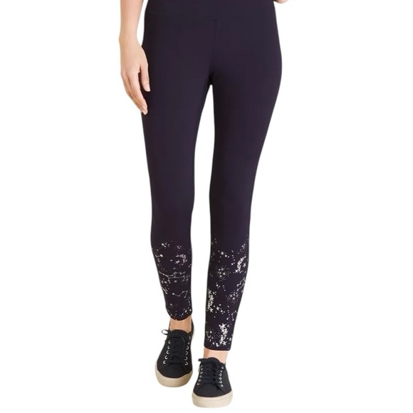 Chicos plus size zenergy slimming constellation leggings size 4 20/22 - Picture 1 of 6